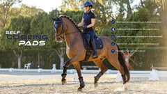 LeMieux Self-Cool Dressage Square Arctic