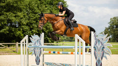 LeMieux Crystal Suede Close Contact Square