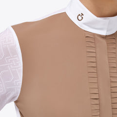 CT Women's Pleated Jersey L/S Shirt