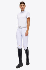RG Jersey mesh insert S/S Zip competition shirt