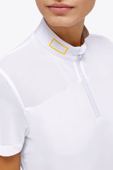 RG Jersey mesh insert S/S Zip competition shirt