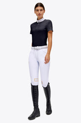 RG Jersey mesh insert S/S Zip competition shirt