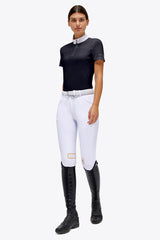 RG Jersey mesh insert S/S Zip competition shirt
