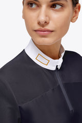 RG Jersey mesh insert S/S Zip competition shirt