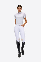 RG Women's Jersey S/S Zipped Competition Polo Shirt