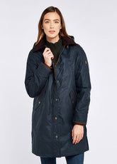 Dubarry Ormond Wax Coat - Ocean Blue