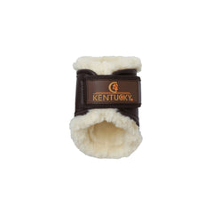 Kentucky Horsewear Brushing Boots Leather Hind Short