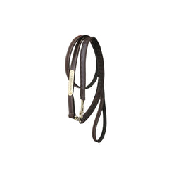 Kentucky Horsewear Leather Covered Chain Lead