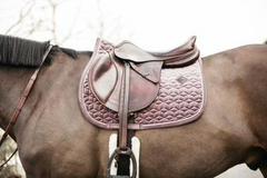 Kentucky Horsewear Saddle Pad Velvet Jumping