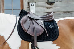 Kentucky Horsewear Saddle Pad Velvet Pearls Jumping