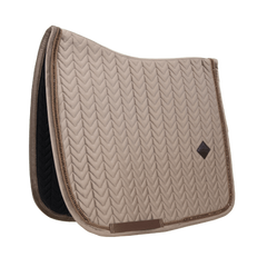 Kentucky Horsewear Saddle Pad Velvet Pearls Dressage