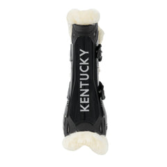Kentucky Horsewear Vegan Sheepskin Tendon Boots Bamboo Elastic