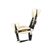 Kentucky Horsewear Nylon Sheepskin Halter Soft