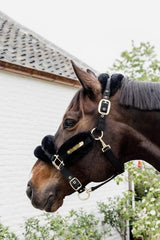 Kentucky Horsewear Nylon Sheepskin Halter Soft