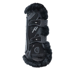 Kentucky Horsewear Vegan Sheepskin Tendon Boots Bamboo Elastic