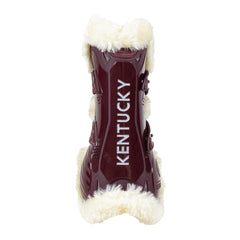 Kentucky Horsewear Vegan Sheepskin Tendon Boots Bamboo Elastic