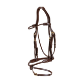 Dy'on D Collection Braided Flash Noseband Bridle