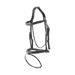 Dy'on New English Collection Plaited Flash Noseband Bridle