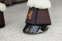 Kentucky Horsewear Sheepskin Overreach Boots Solimbra