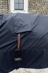 Kentucky Horsewear Horse Raincoat Hurricane with Stirrup Holes