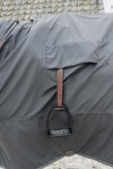 Kentucky Horsewear Horse Raincoat Hurricane with Stirrup Holes