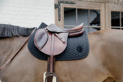 Kentucky Horsewear Saddle Pad Plaited 3D Logo Jumping