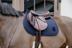 Kentucky Horsewear Saddle Pad Plaited 3D Logo Jumping