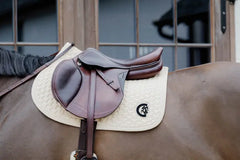 Kentucky Horsewear Saddle Pad Plaited 3D Logo Jumping