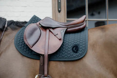 Kentucky Horsewear Saddle Pad Plaited 3D Logo Jumping