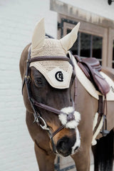 Kentucky Horsewear Fly Veil Wellington 3D Logo