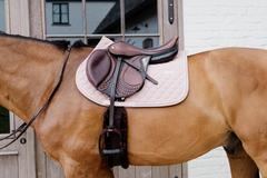 Kentucky Horsewear Saddle Pad Onion Quilt Rubber Logo Jumping