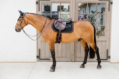 Kentucky Horsewear Saddle Pad Onion Quilt Rubber Logo Jumping