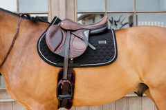 Kentucky Horsewear Saddle Pad Onion Quilt Rubber Logo Jumping