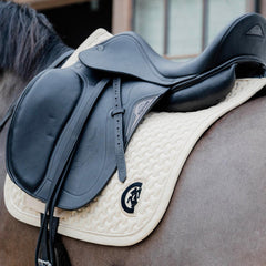 Kentucky Horsewear Saddle Pad Plaited 3D Logo Dressage