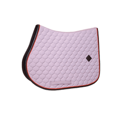 Kentucky Horsewear Saddle Pad Onion Quilt Neon Leather Jumping