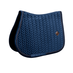 Kentucky Horsewear Saddle Pad Velvet Mini Pearls Jumping