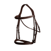 Dy'on New English Collection Plaited Noseband Bridle Without Flash