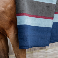 Kentucky Horsewear Heavy Fleece Rug Square Stripes