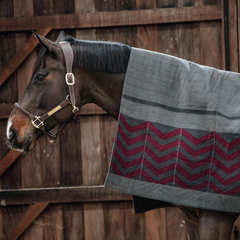 Kentucky Horsewear Heavy Fleece Rug Square Fishbone
