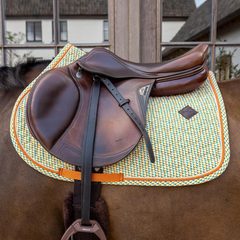Kentucky Horsewear Saddle Pad Velvet Printing Jumping