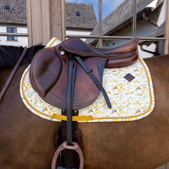 Kentucky Horsewear Saddle Pad Velvet Printing Jumping