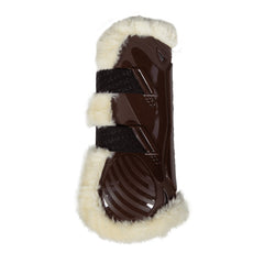 Kentucky Horsewear Vegan Sheepskin Tendon Boots Velcro