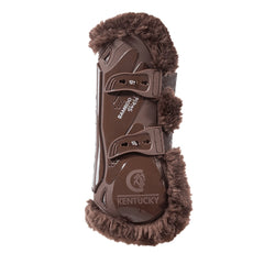 Kentucky Horsewear Vegan Sheepskin Tendon Boots Bamboo Elastic