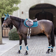 Kentucky Horsewear Vegan Sheepskin Tendon Boots Bamboo Elastic