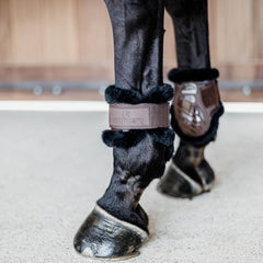 Kentucky Horsewear Vegan Sheepskin Young Horse Fetlock Boots