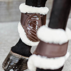 Kentucky Horsewear Vegan Sheepskin Young Horse Fetlock Boots