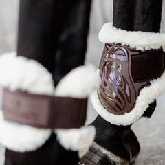 Kentucky Horsewear Vegan Sheepskin Young Horse Fetlock Boots
