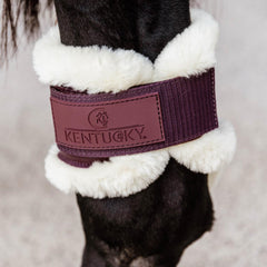 Kentucky Horsewear Vegan Sheepskin Young Horse Fetlock Boots