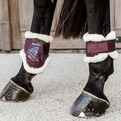 Kentucky Horsewear Vegan Sheepskin Young Horse Fetlock Boots