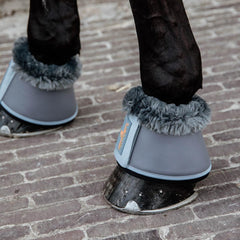 Kentucky Horsewear Sheepskin Leather Overreach Boots